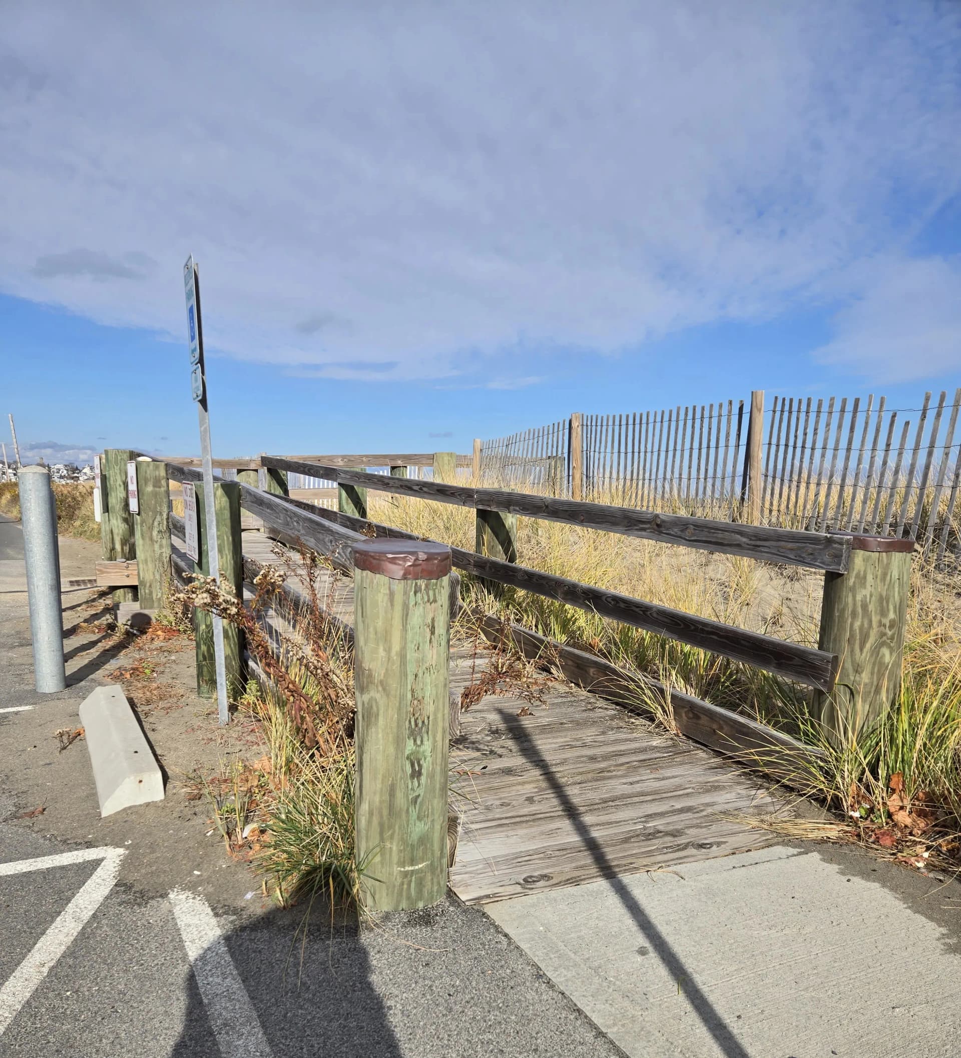 Ocean side of Alphabet Streets