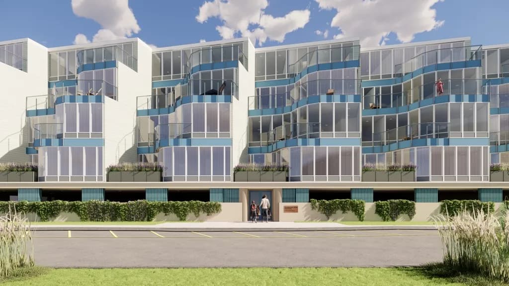 Aquarium Condos waterfront development in Hull