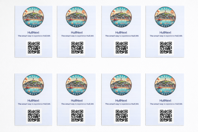 Business cards sheet