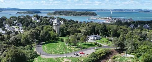 Fort Revere Park in Hull