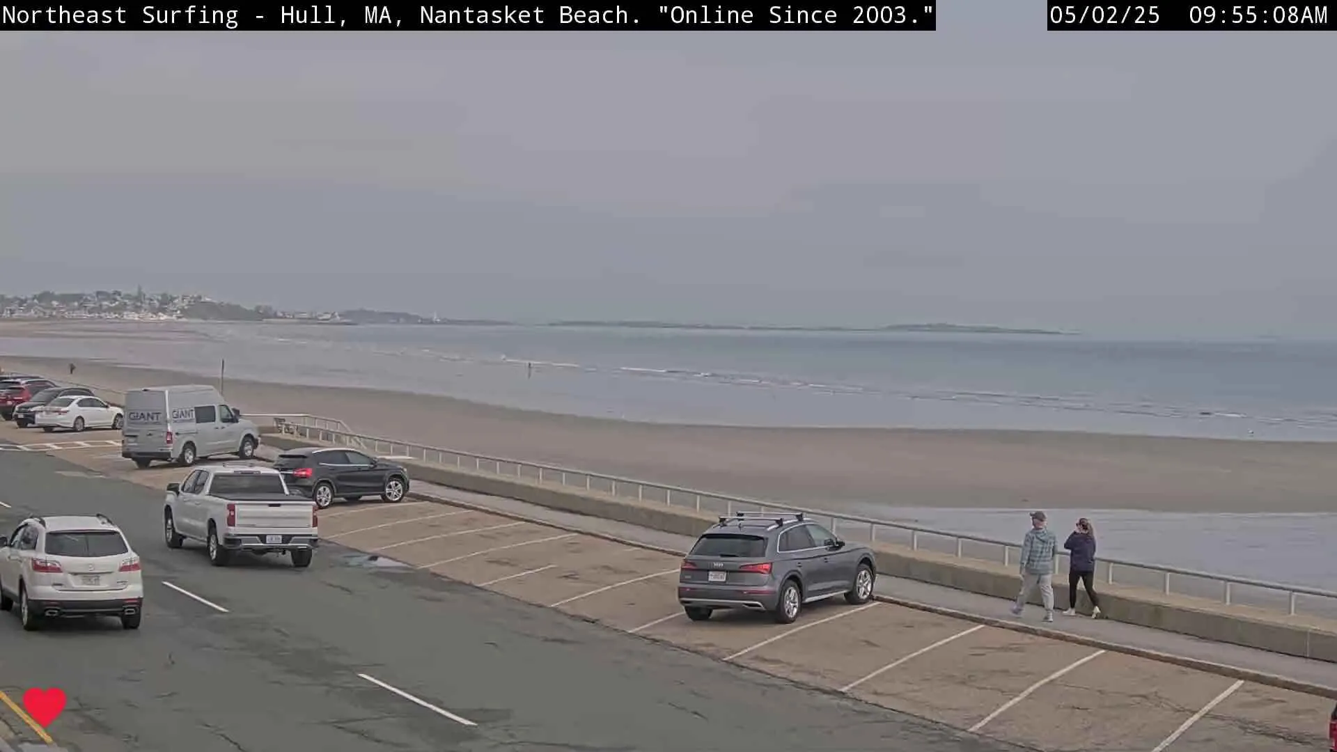 Nantasket Beach in Hull, Massachusetts