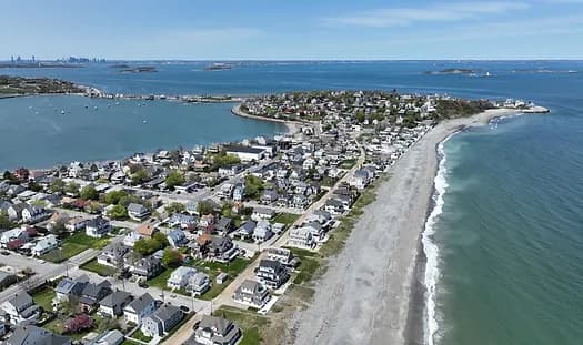 Alphabet Streets neighborhood in Hull, MA