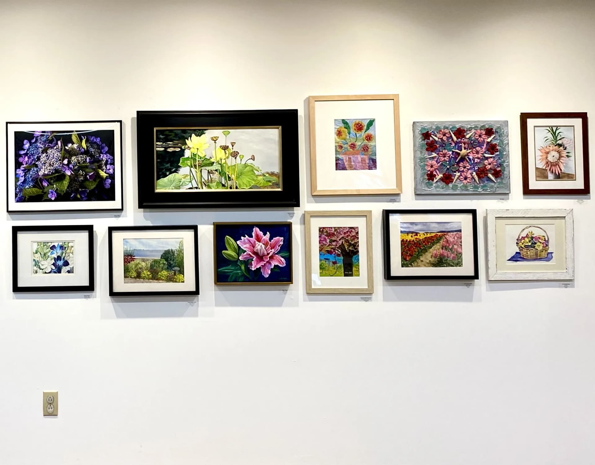 Artwork on the walls at Gallery Nantasket