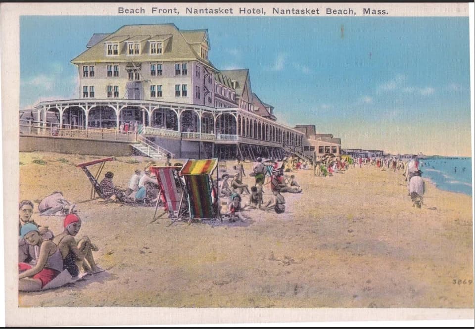 Antique postcard of Hull from the Samuel and Beatrice Arnold collection