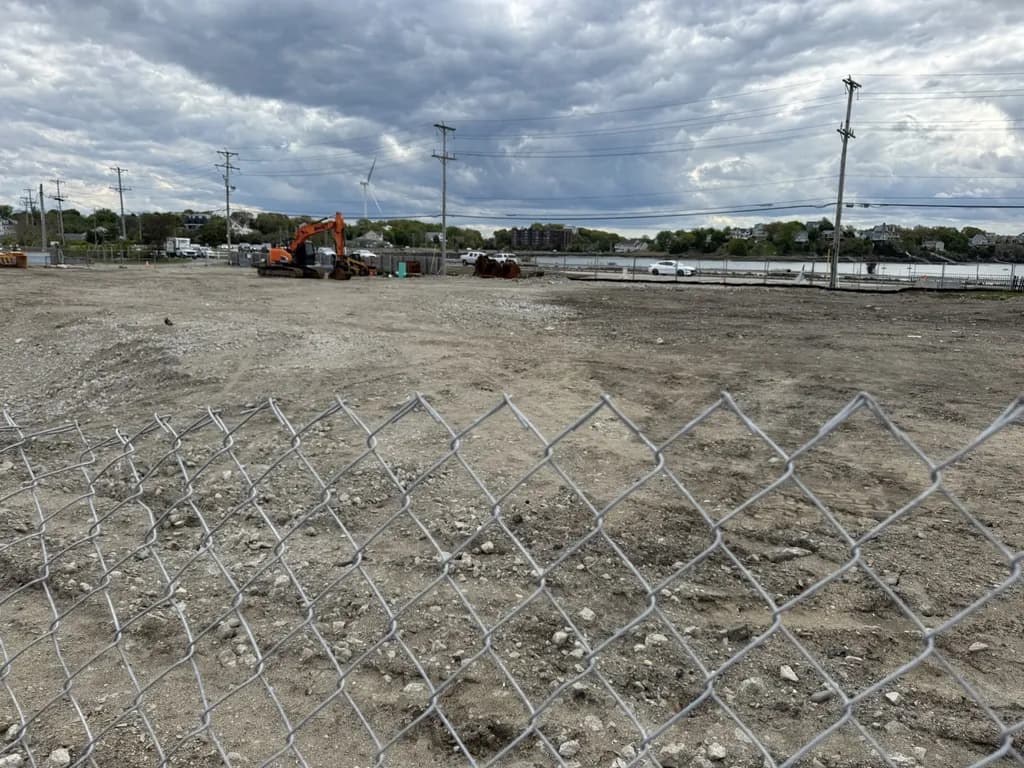 Paragon May 2025 construction site