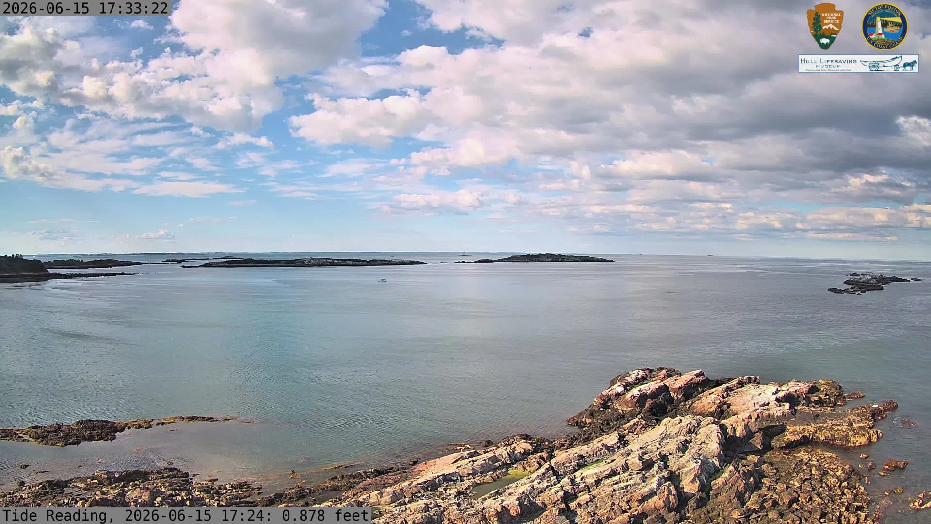 Northern harbor approaches near the Brewster Islands