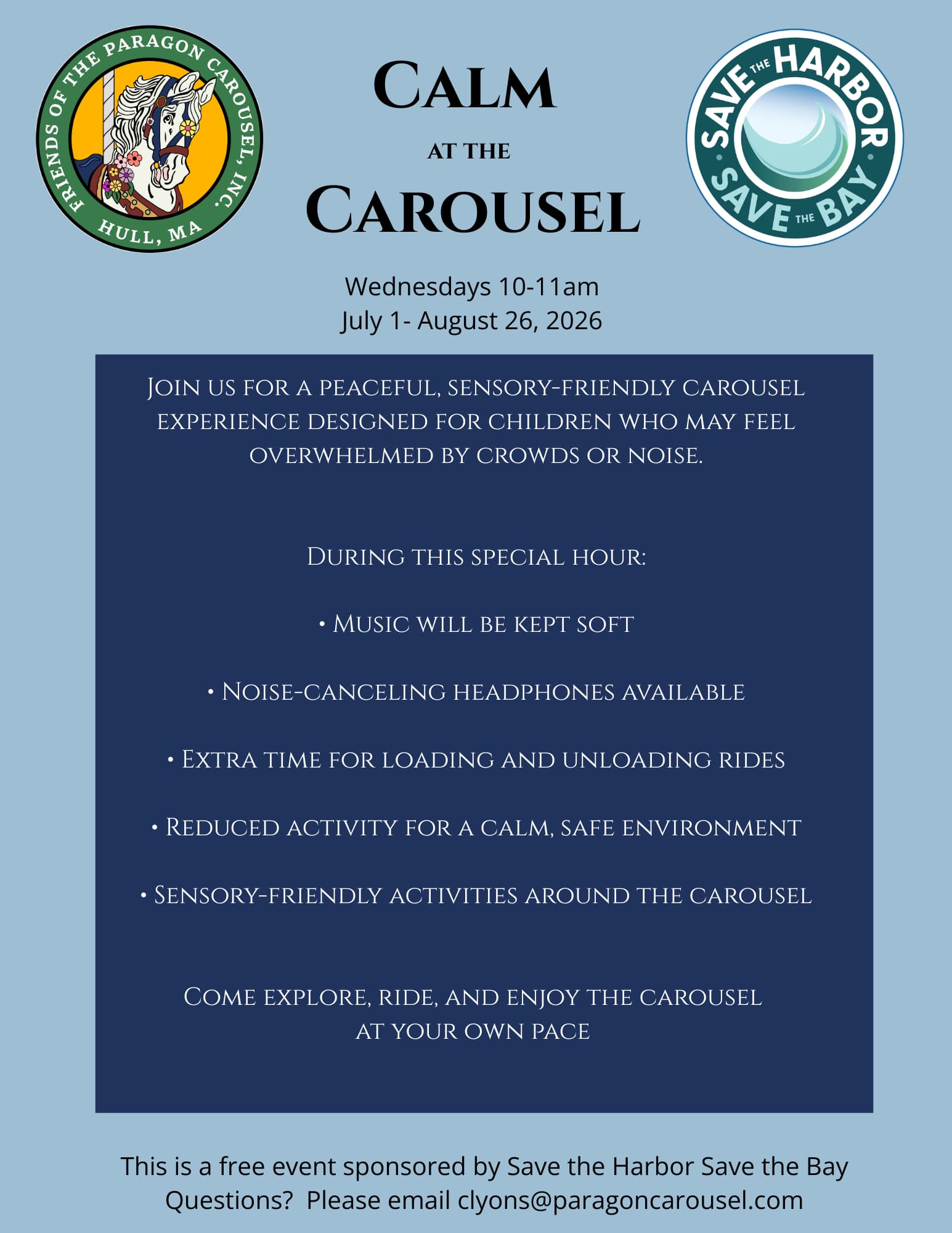 Calm at the Carousel