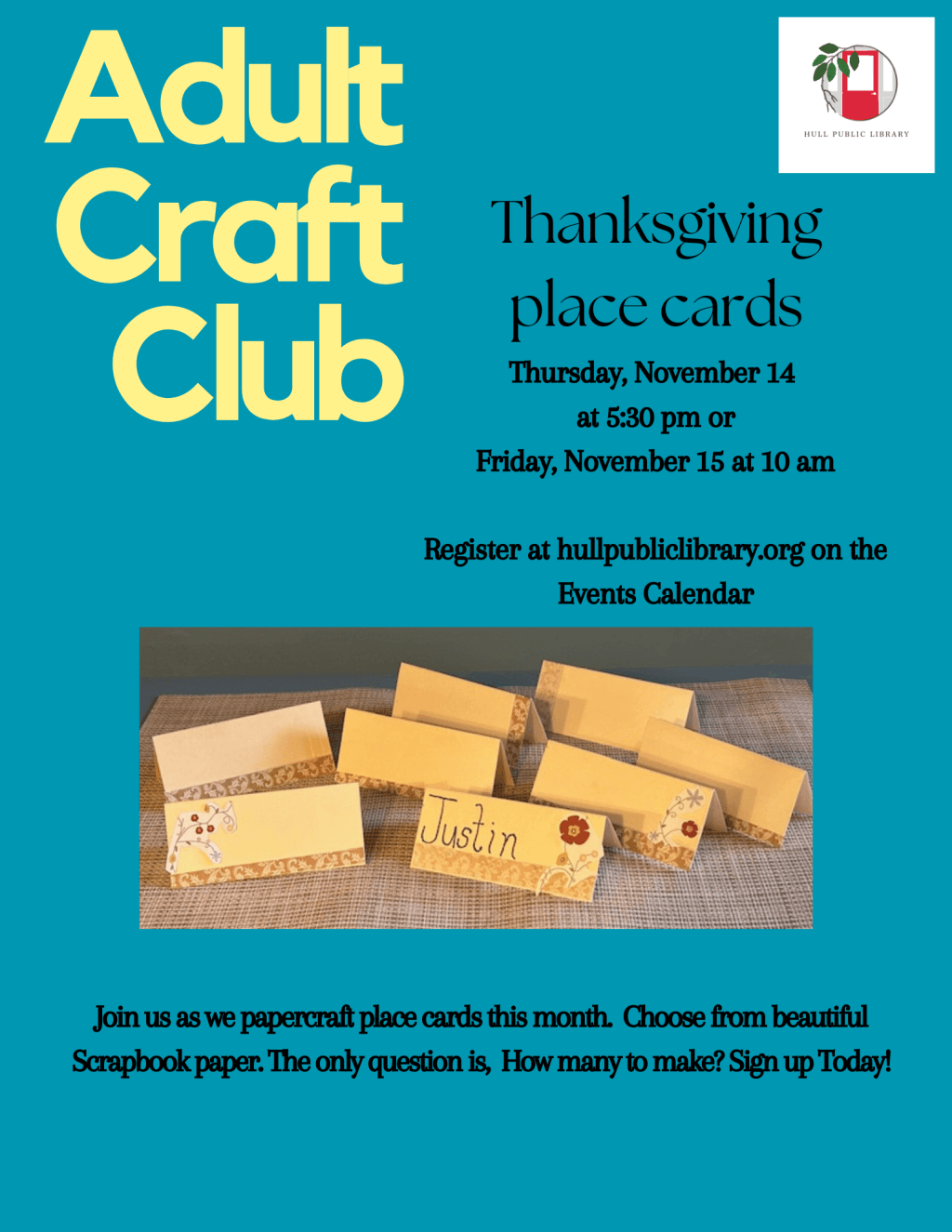 Adult Craft Club