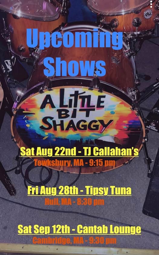 Live Music – A Little bit SHAGGY @ Daddy’s