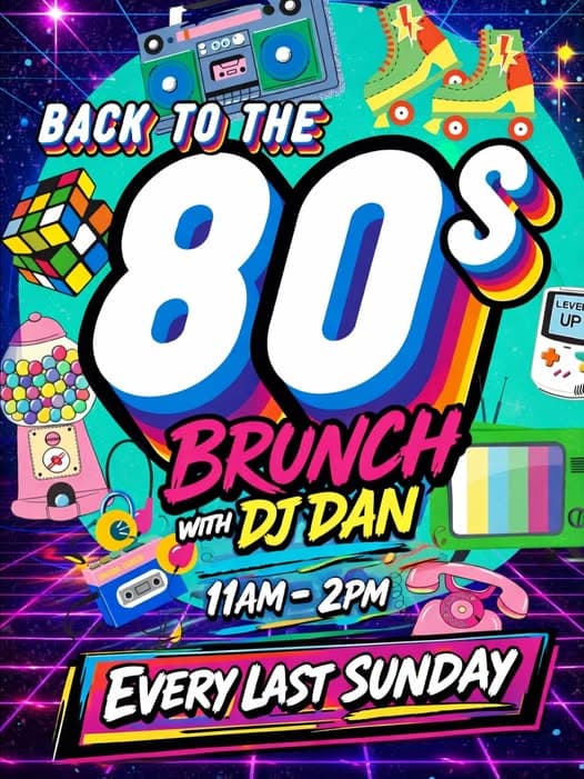 80s Sunday Brunch with DJ Dan @the Parrot