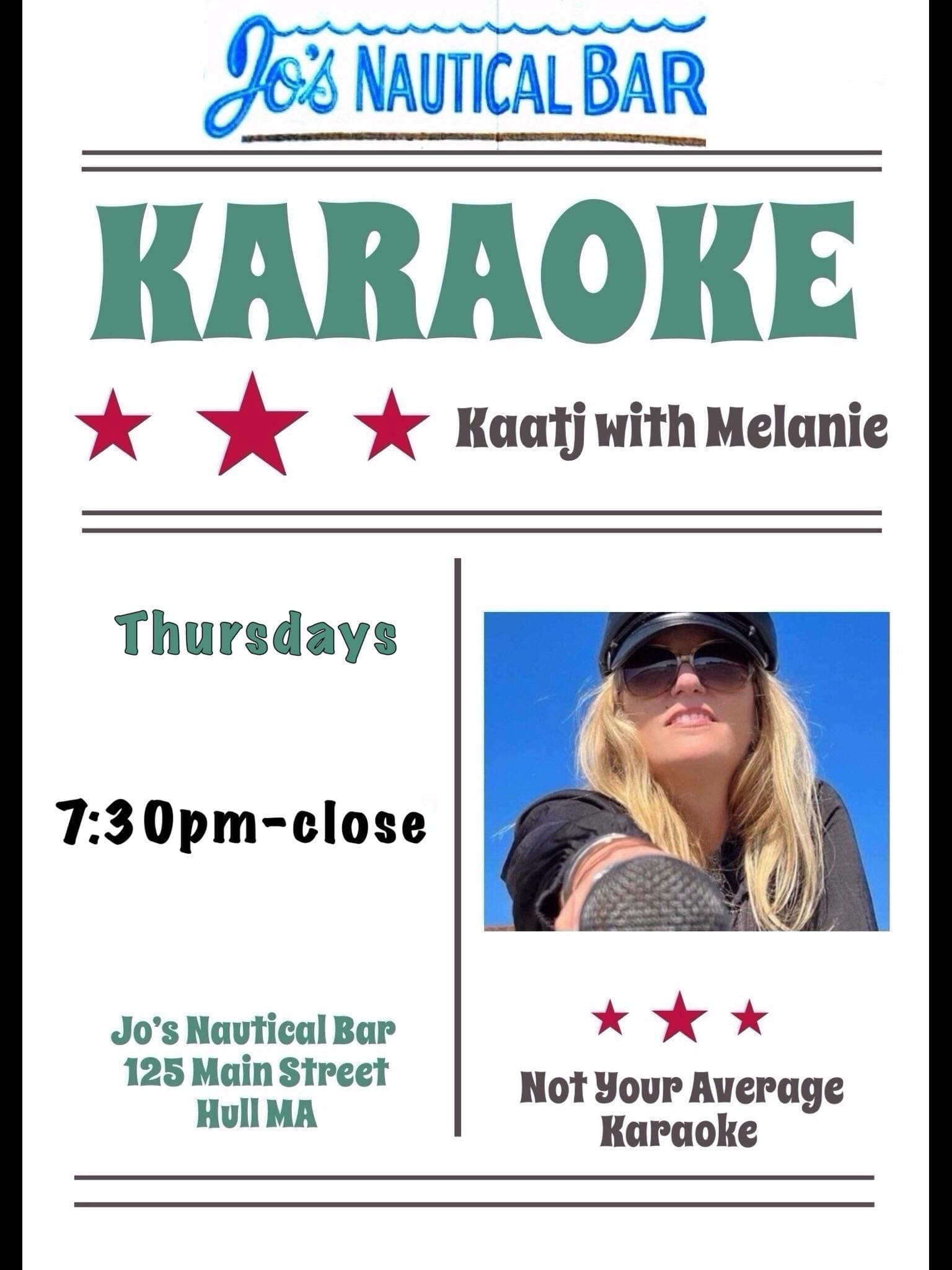 Karaoke Thursdays at Jo’s Nautical
