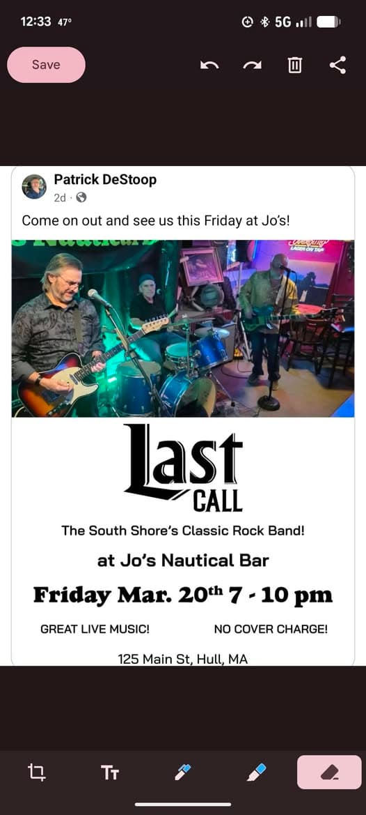 Last Call – live music at Jo’s