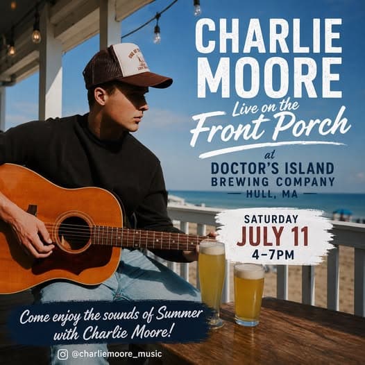 Charlie Moore – Live music on the front porch at Doc Island