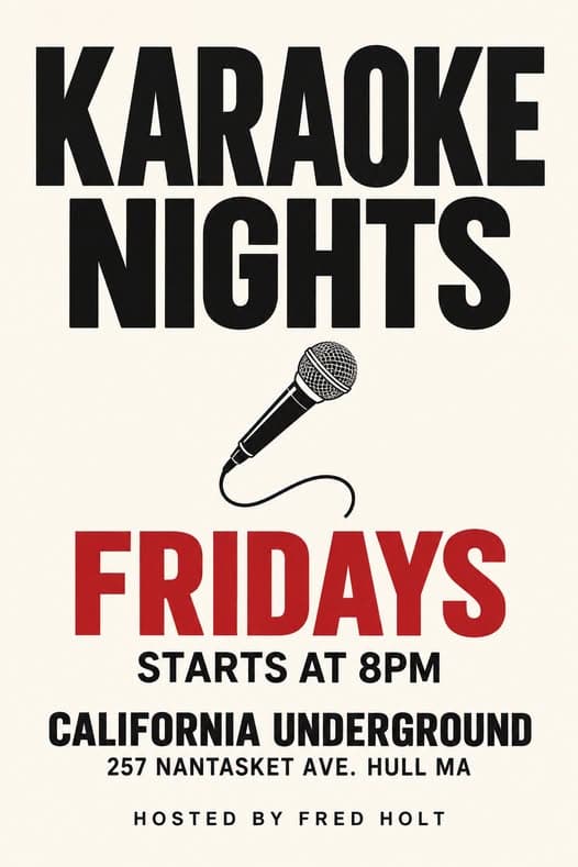 Karaoke Night (Fridays) @ the Underground