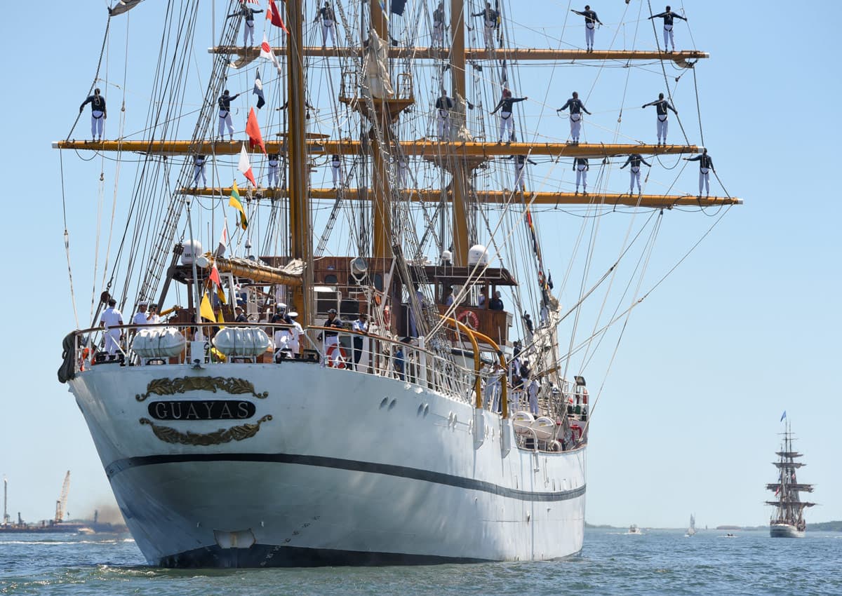Tall Ships Depart
