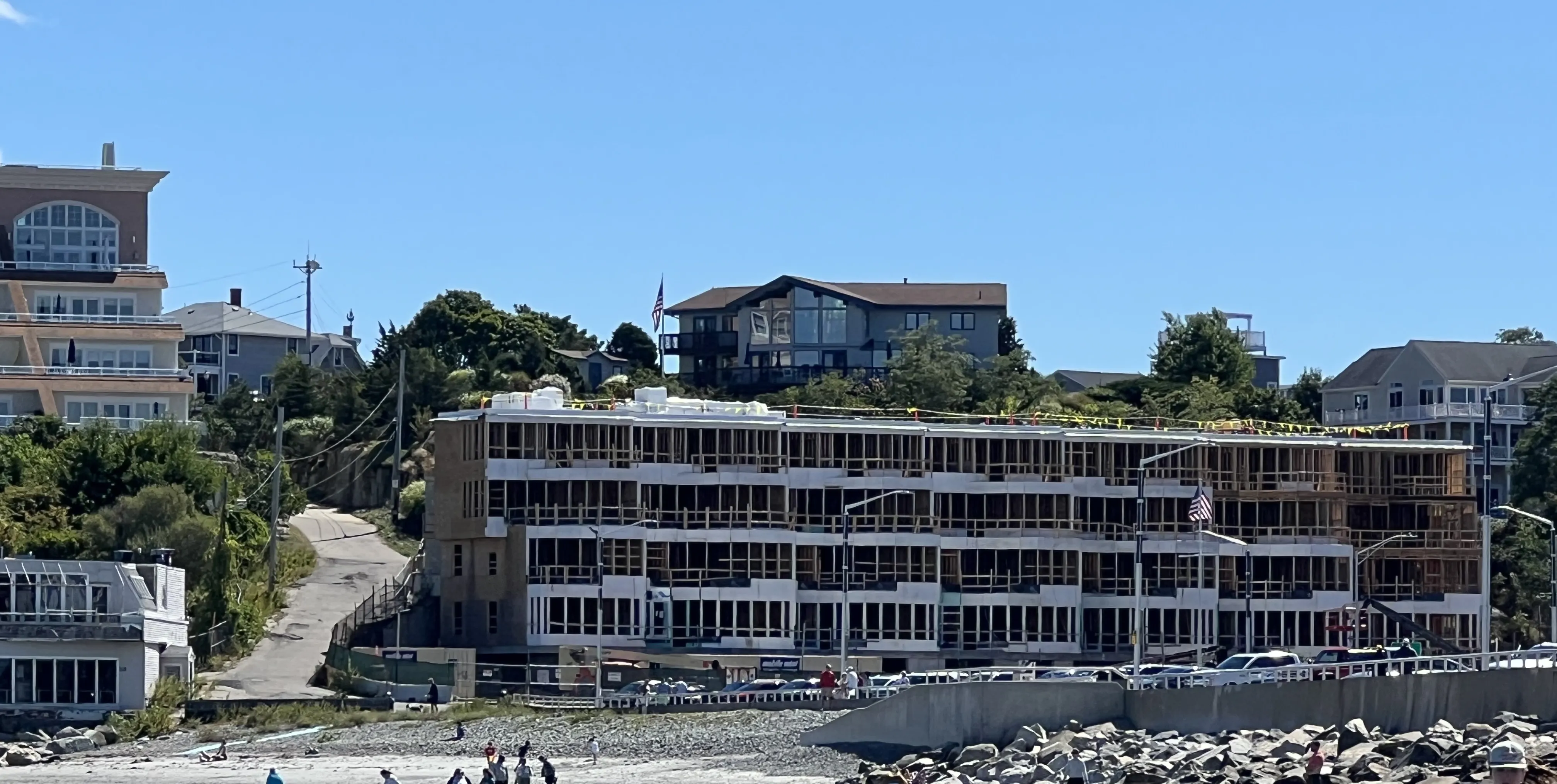 Aquarium Condos early construction phase